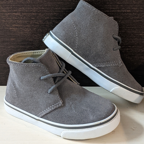 Janie and Jack Toddler Suede Boots Chukka - Picture 1 of 5